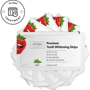 𝐉𝐨𝐫𝐨𝐧𝐝𝐲® Teeth Whitening Strips, 28 Strips (14 Day Treatment) Non Peroxide, Sensitivity Free, Vegan