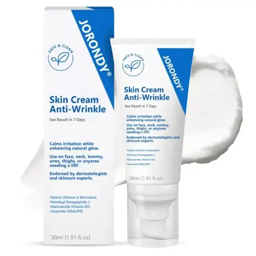 Jorondy® Anti-Falten-Creme zur Faltenreduzierung, Hautstraffung und Aufhellung