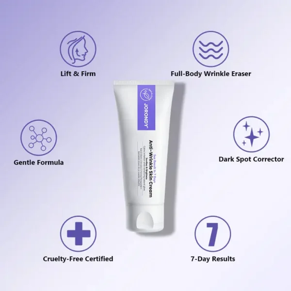 Jorondy® Anti-Wrinkle Skin Cream for Remove Wrinkles, Firms Skin, Whitening - Last Day Sale🔥90% OFF