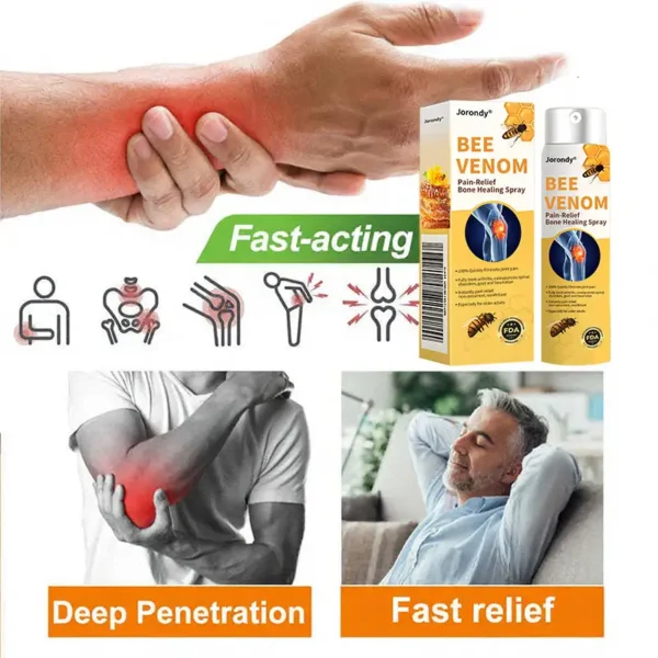 Jorondy® Bee Venom Pain-Relief Bone Healing Spray🐝🐝(Specially for older adults & AAOS recommends)