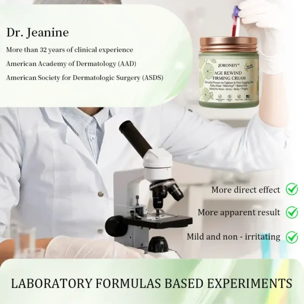 Jorondy® Firming Cream——Visibly Firms in Just 21 Days – Without Surgery or Irritation