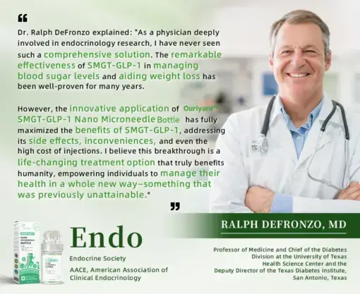 Jorondy® SMGT-GLP-1 Nano-Microneedle Bottle