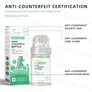Jorondy® SMGT-GLP-1 Nano-Microneedle Bottle