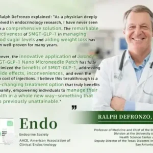 Jorondy™ SMGT-GLP-1 Nano Microneedle Patch