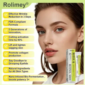 Rolimey® Botox & Vita-A Retinol Shot Tightening and Wrinkle-Reducing Cream